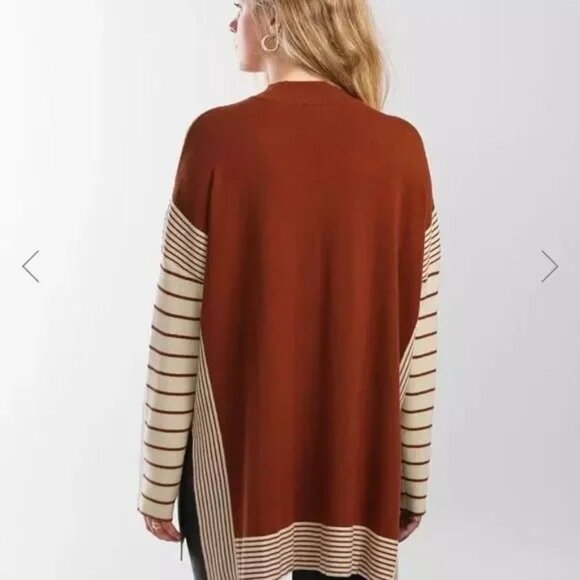 Daytrip Mock Neck Tunic Sweater Size XS - Picture 2 of 7